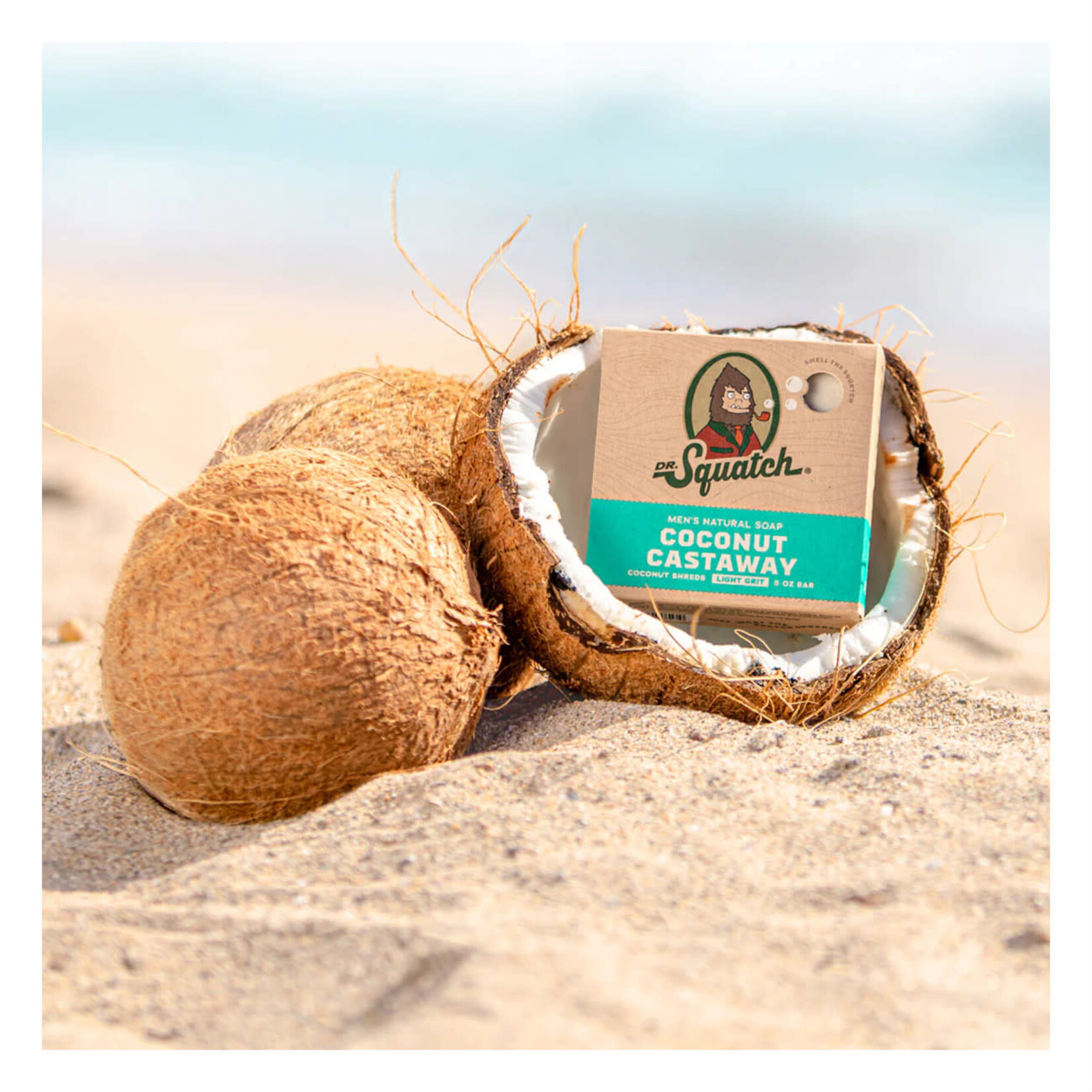 Dr. Squatch Coconut Castaway Bar Soap