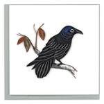 Quilling Cards Raven Quilled Card