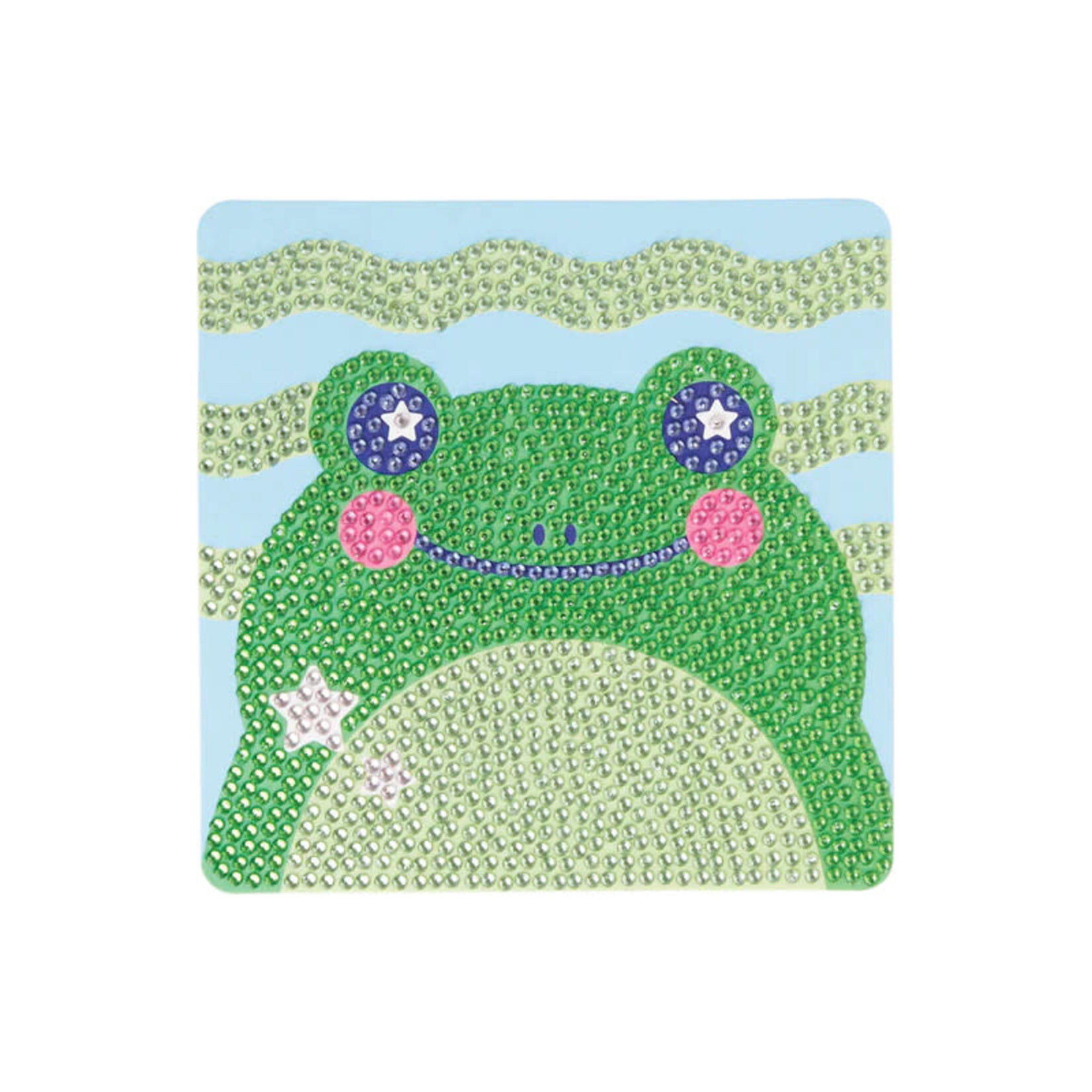 Ooly Funny Frog Razzle Dazzle Mini Gem Art Kit
