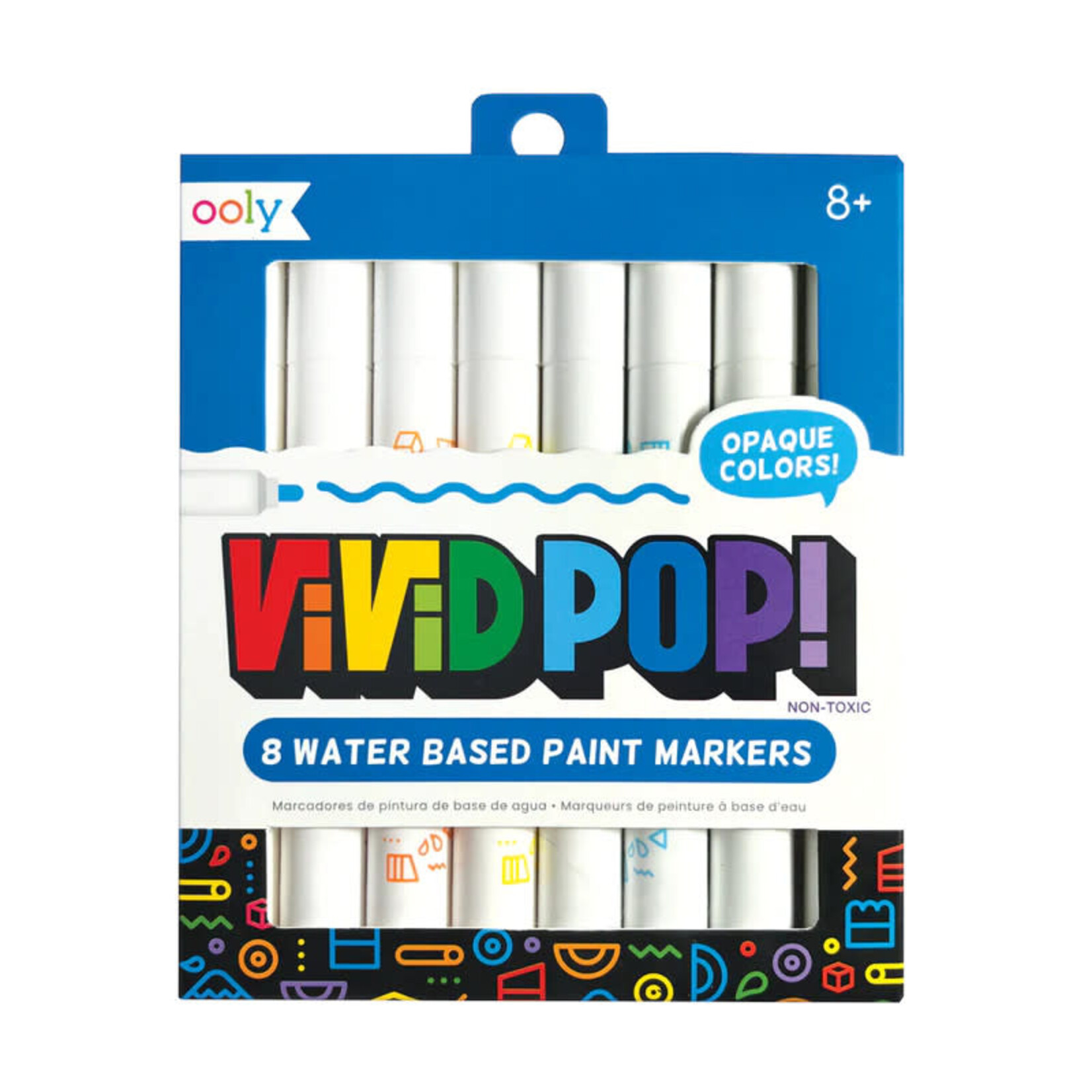 Ooly Vivid Pop! Water Based Paint Markers