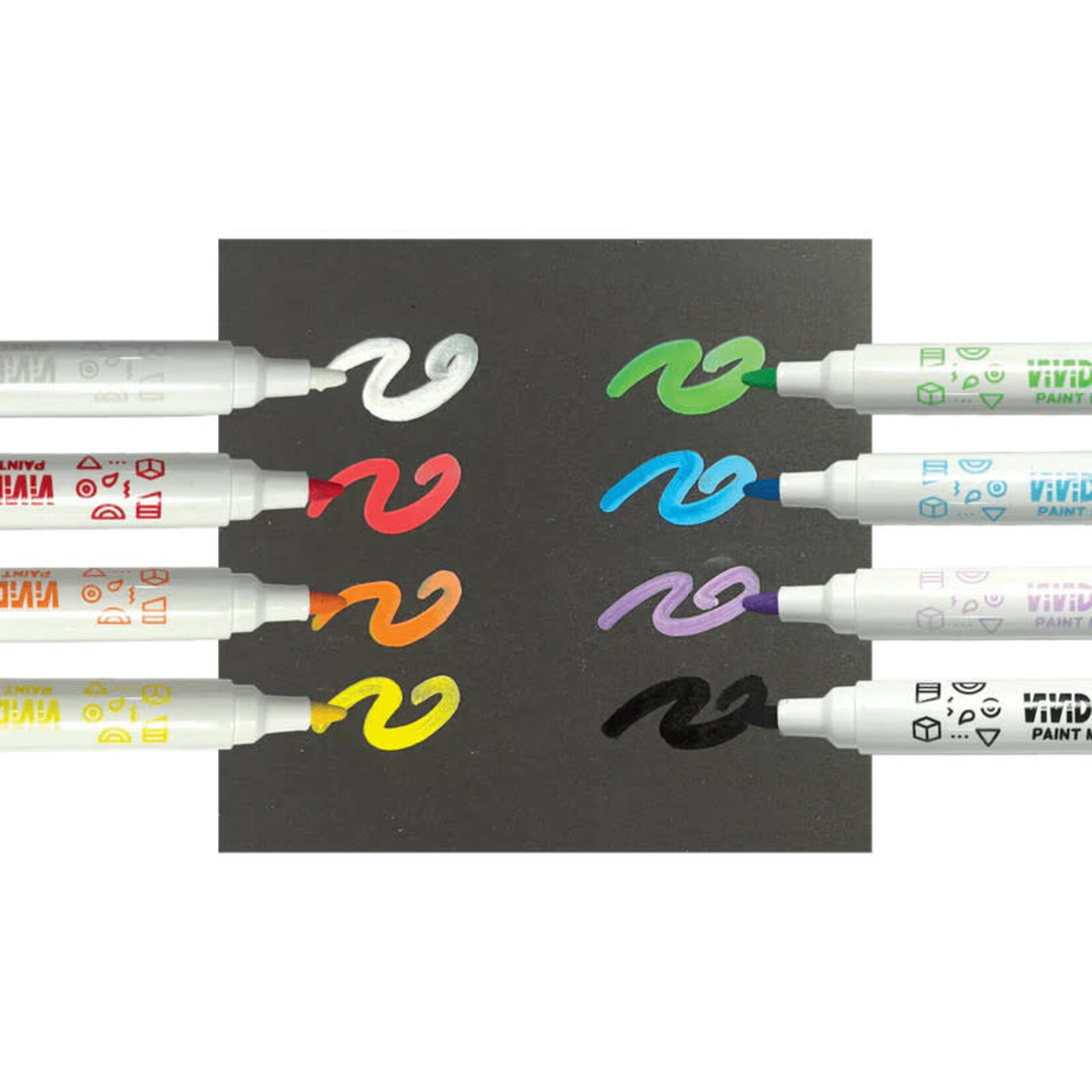 Vivid Pop! Water Based Paint Markers - Pico's Worldwide