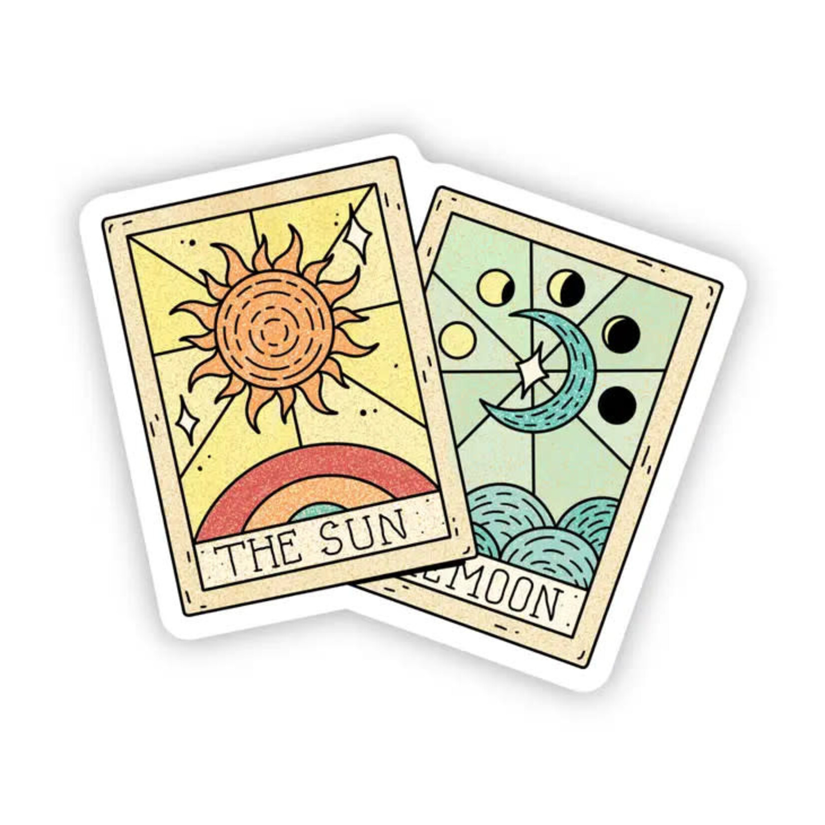 Big Moods The Sun & Moon Tarot Sticker