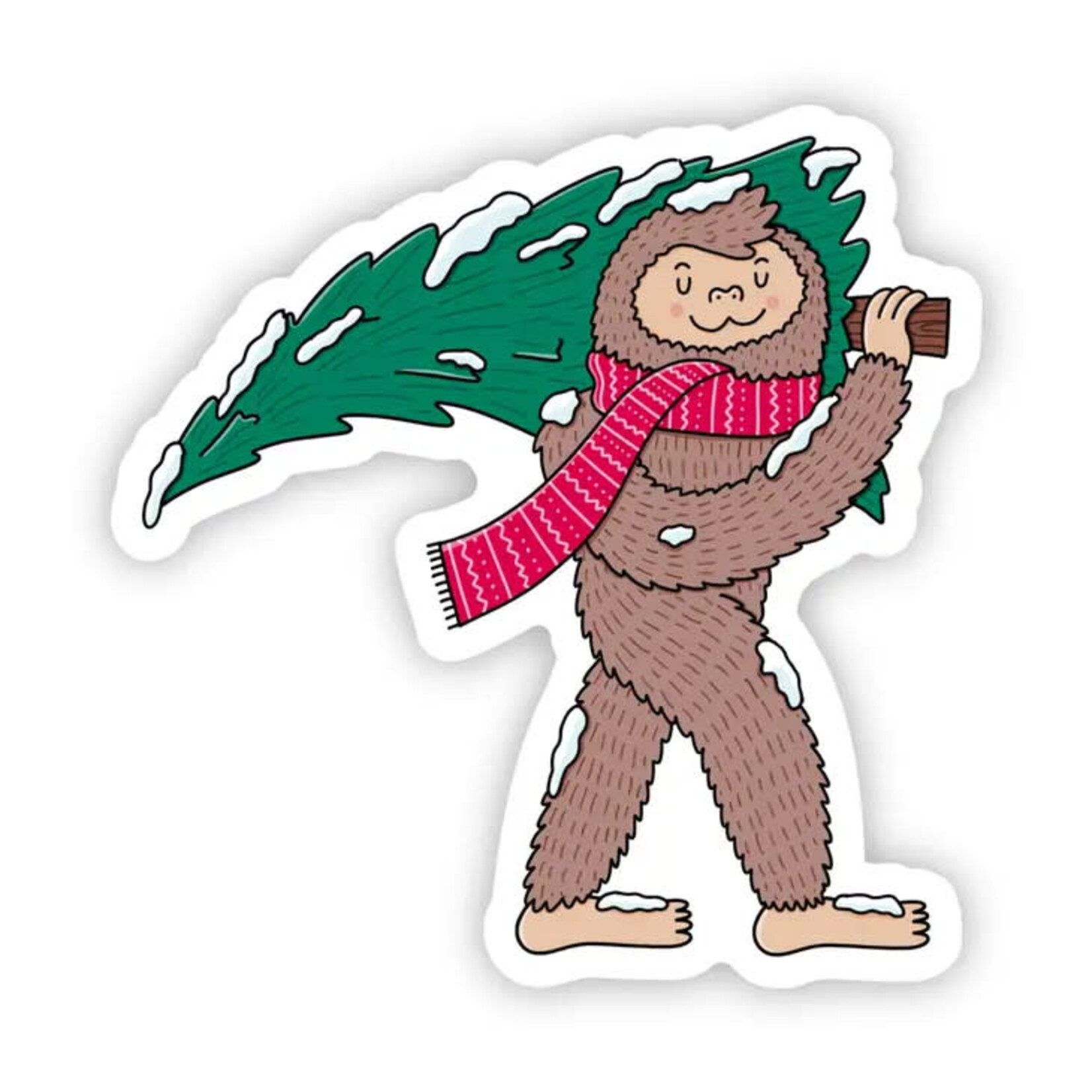 Big Moods Bigfoot Tree Sticker