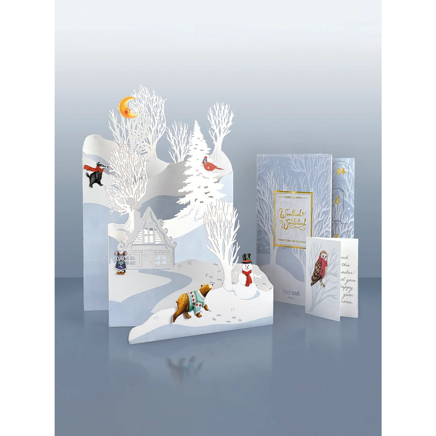 Freshcut Paper Woodland Wonderland Advent Calendar