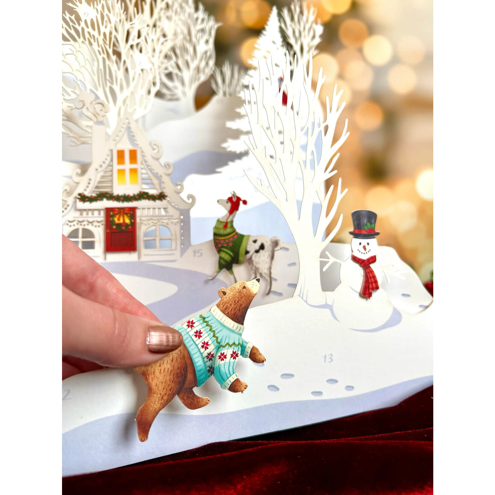 Freshcut Paper Woodland Wonderland Advent Calendar