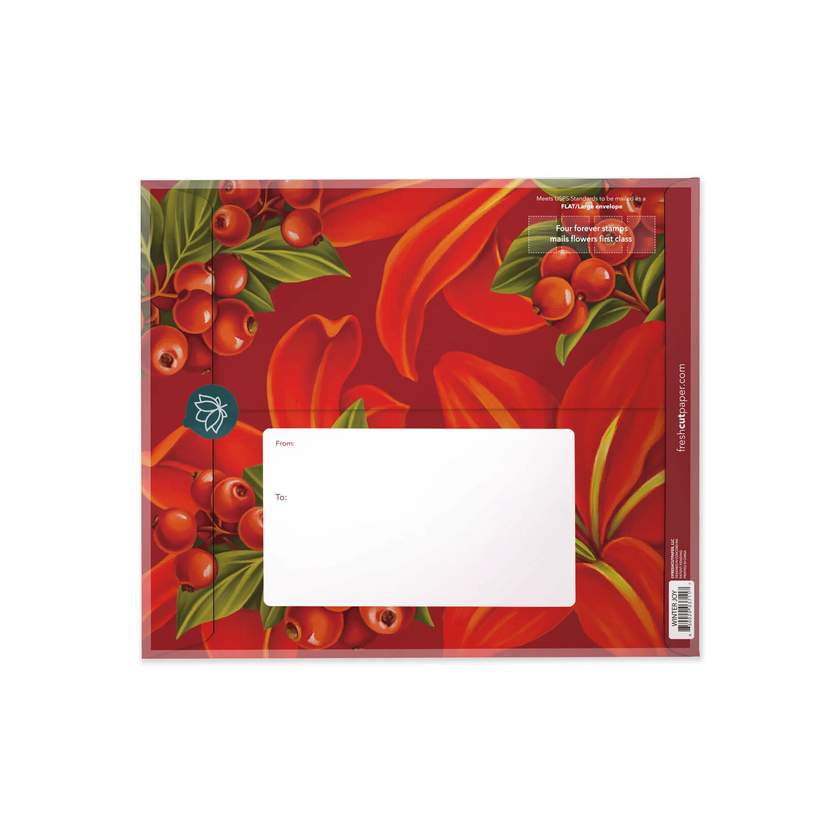 FreshCut Paper Winter Joy Pop Up Bouquet