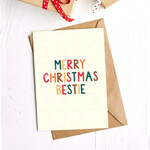 Big Moods Merry Christmas Bestie Card