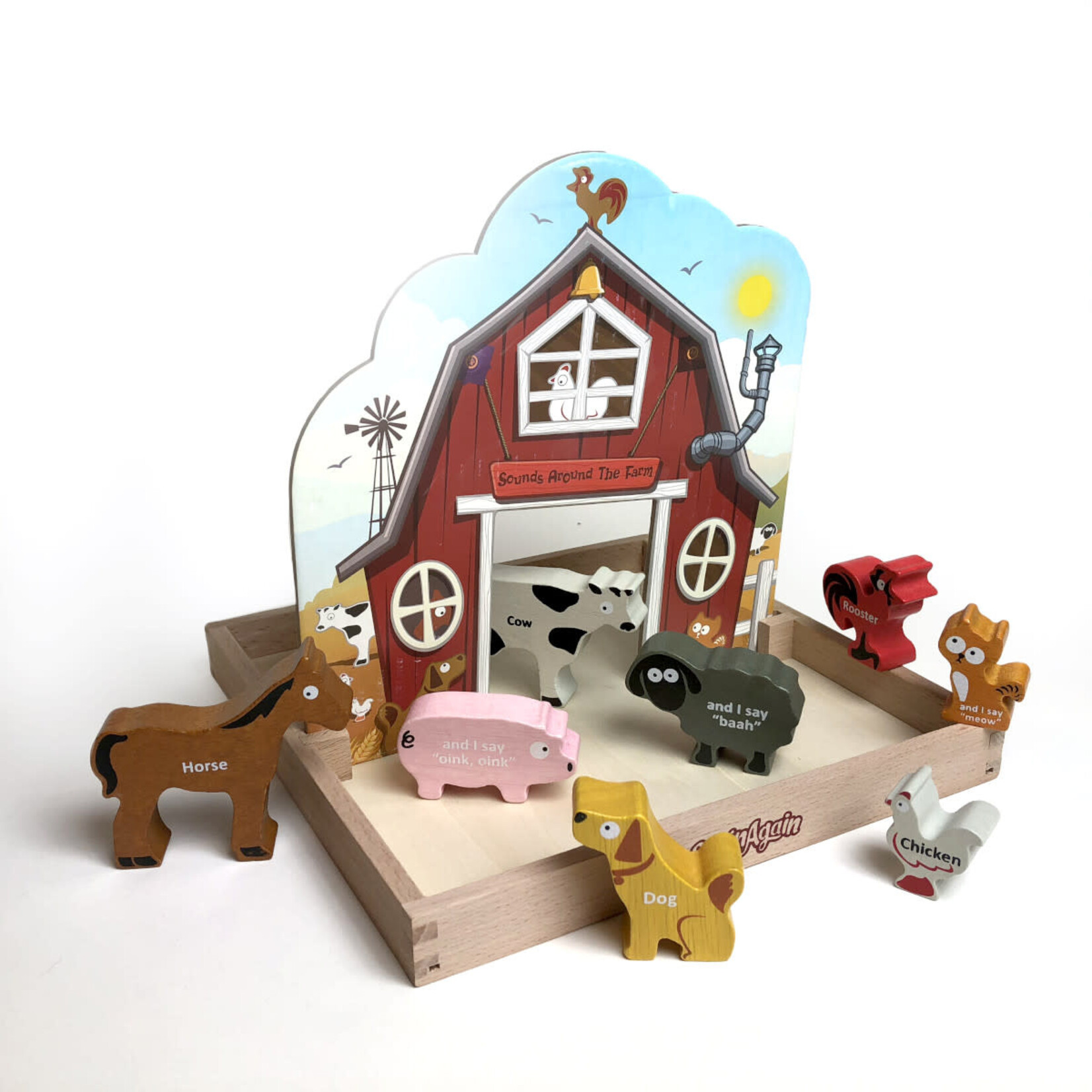 BeginAgain Sounds Around the Farm Story Box