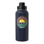 Life is Good 32 oz Sunset Water Bottle