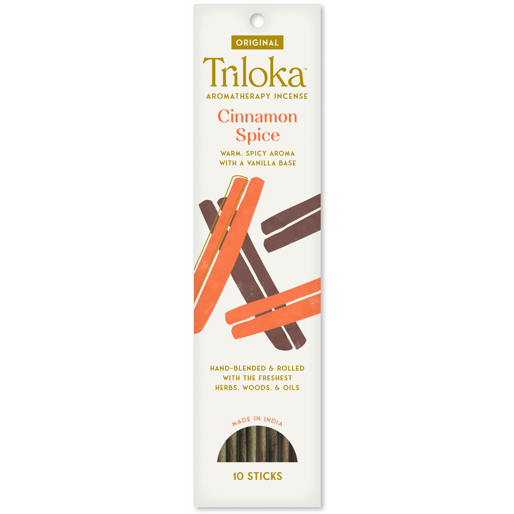 Triloka Aromatherapy Incense Cinnamon Spice Incense