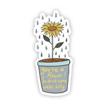 Big Moods You're A Flower Sticker