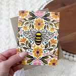 Big Moods Card Floral Bee
