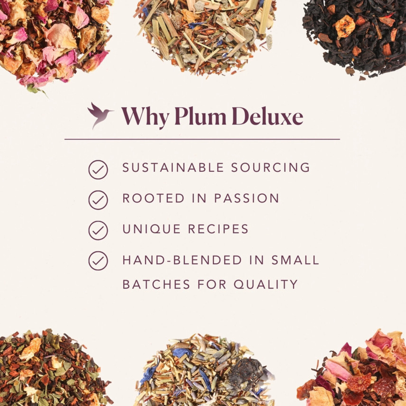 Plum Deluxe Tea Self Care Herbal Tea
