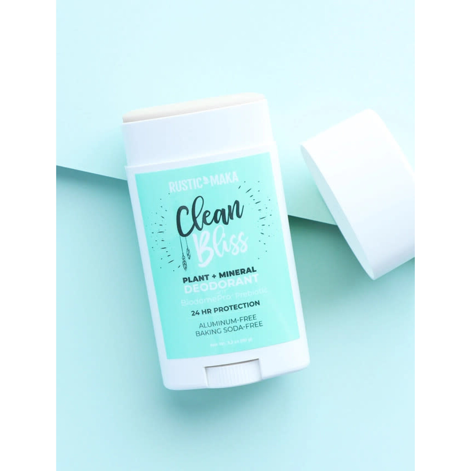 Rustic MAKA Baking Soda Free Prebiotic Natural Deodorant