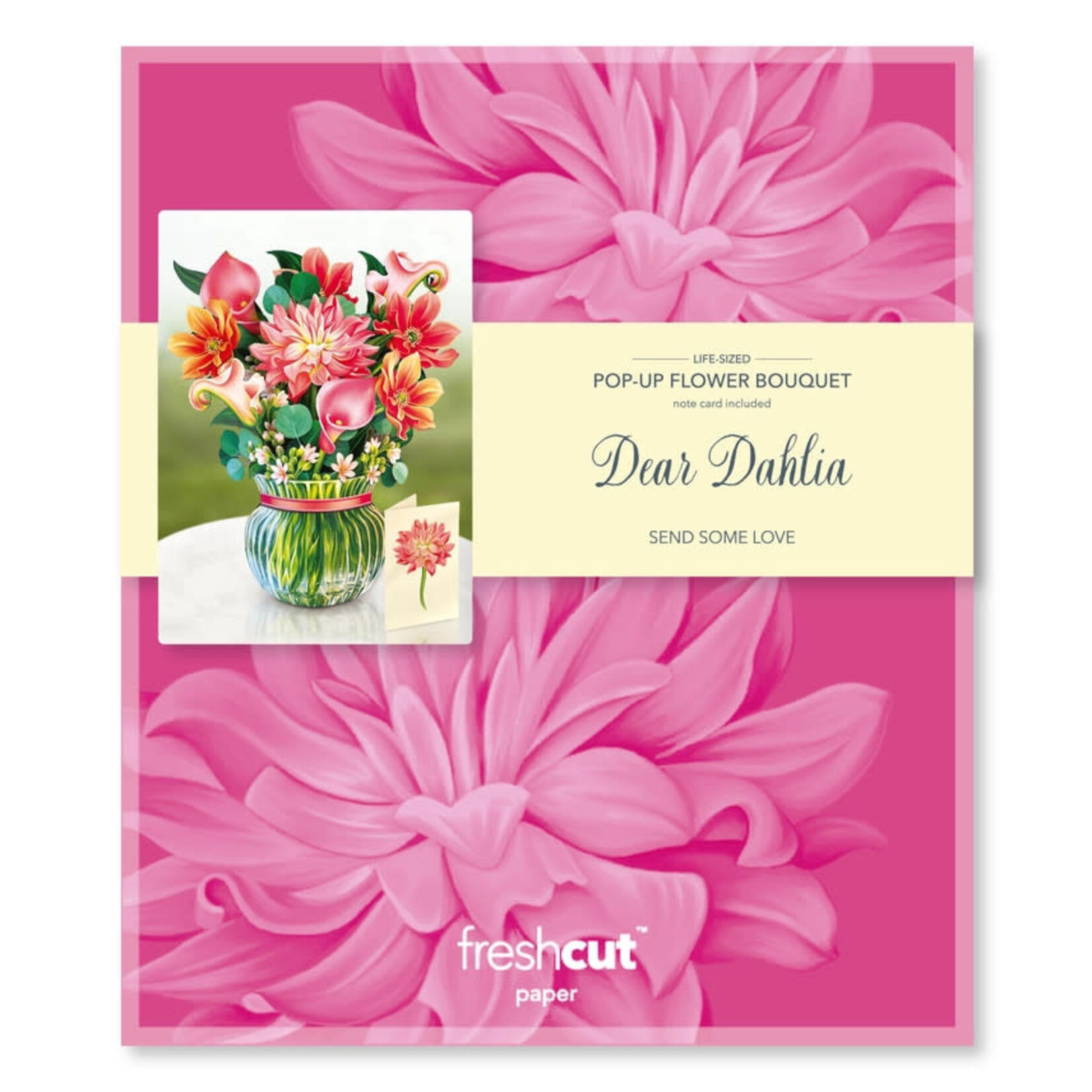 Freshcut Paper Dear Dahlia Paper Bouquet