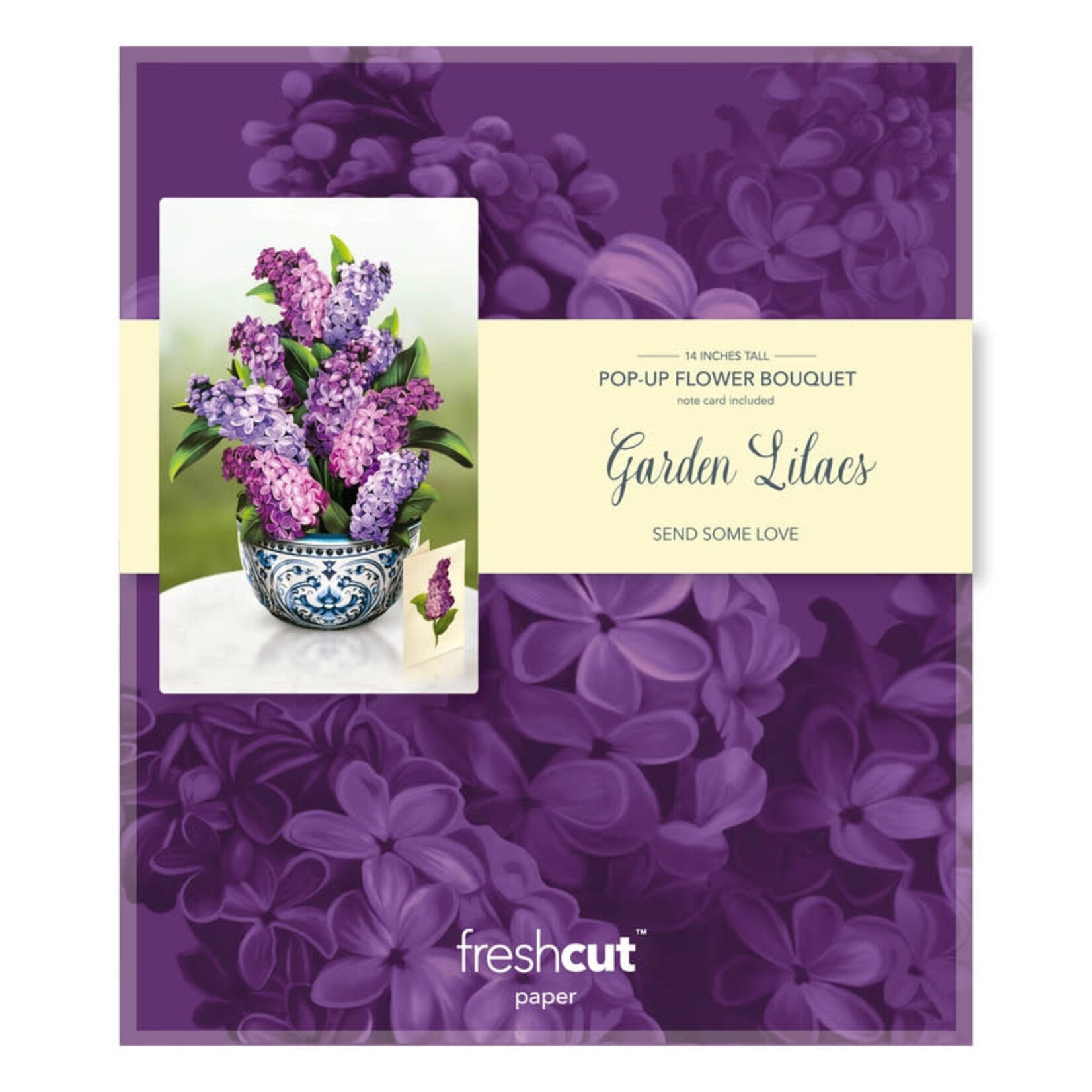 Freshcut Paper Garden Lilacs Paper Bouquet