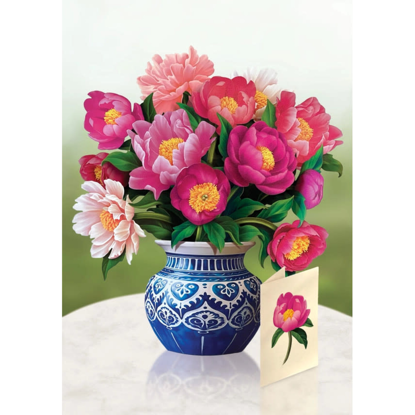 FreshCut Paper Peony Paradise Pop Up Bouquet