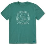 Life is Good Wander Compass Crusher-LITE Tee