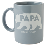 Life is Good Papa Bear Silhouette Jake's Mug