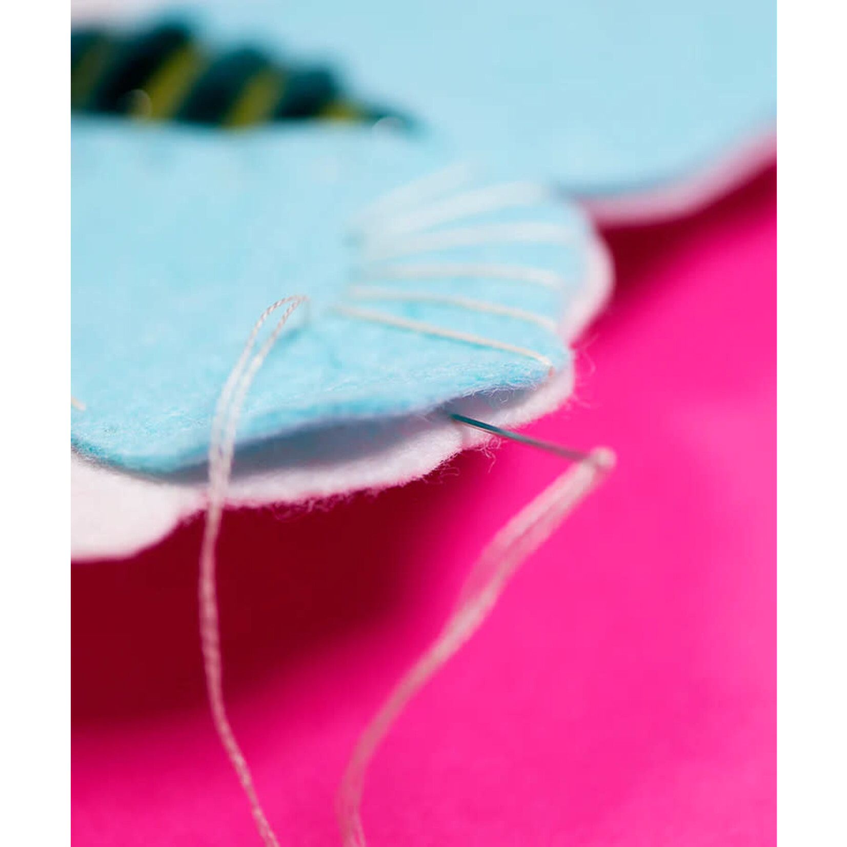 Benzie Design Blue Moth Ornament Felt Ornament Kit