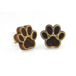 Green Tree Jewelry Puppy Paw Studs