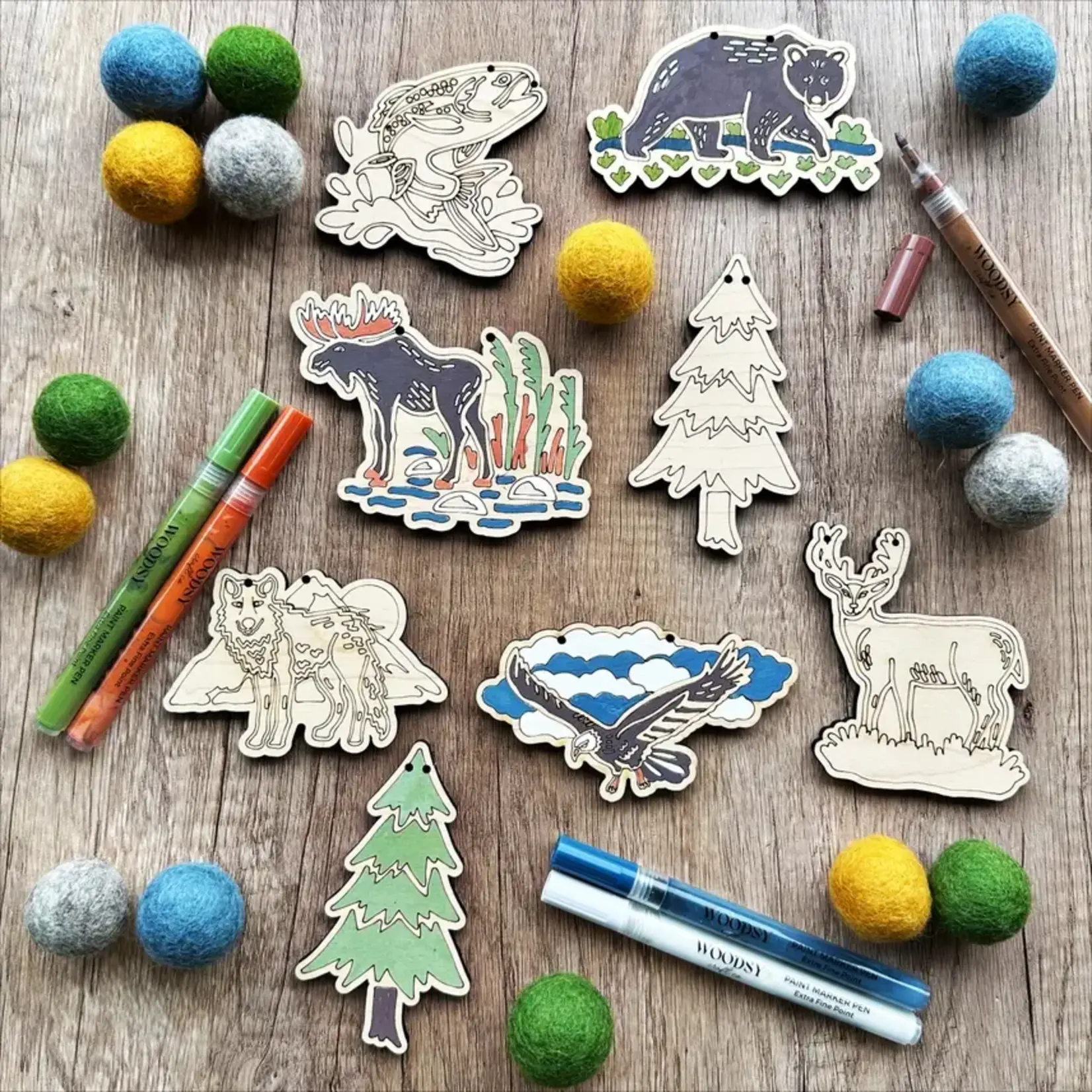 The Woodsy Craft Co The Wilderness Garland Kit