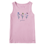 Life is Good Peace Flowers Crusher Tank