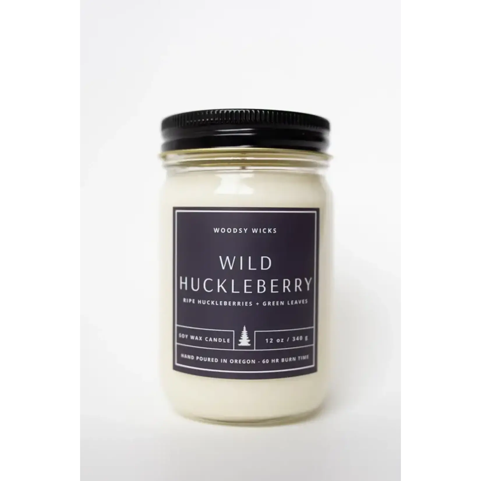 Woodsy Wicks Wild Huckleberry Candle