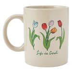 Life is Good Three Tulips Jake's Mug