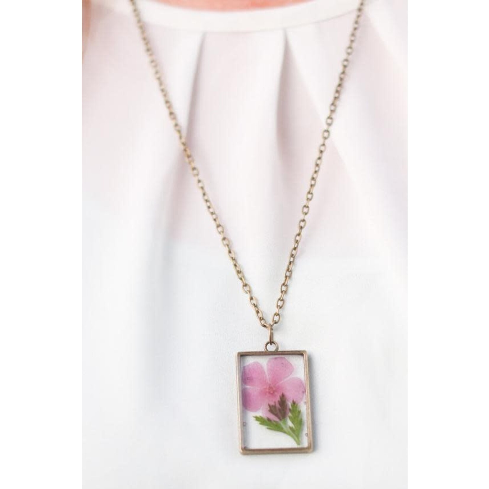 The Pretty Pickle August Birth Flower Necklace