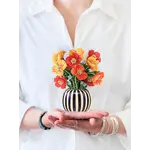 Freshcut Paper Mini French Poppies Pop Up Bouquet