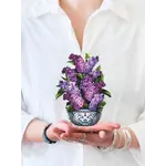 Freshcut Paper Mini Garden Lilacs Pop Up Bouquet