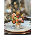 Freshcut Paper Mini Pumpkin Spice Pop Up  Bouquet