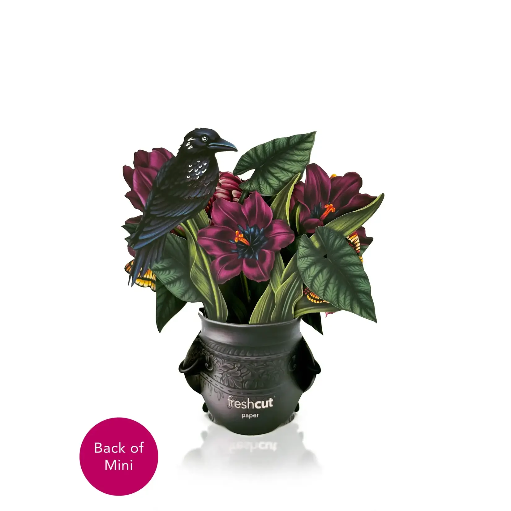 Freshcut Paper Mini Moonlight Garden Pop Up Bouquet