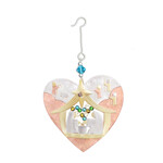 Pilgrim Imports Heart Nativity Ornament