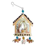 Pilgrim Imports Peaceful Manger Ornament