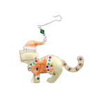 Pilgrim Imports Festive Cat Ornament