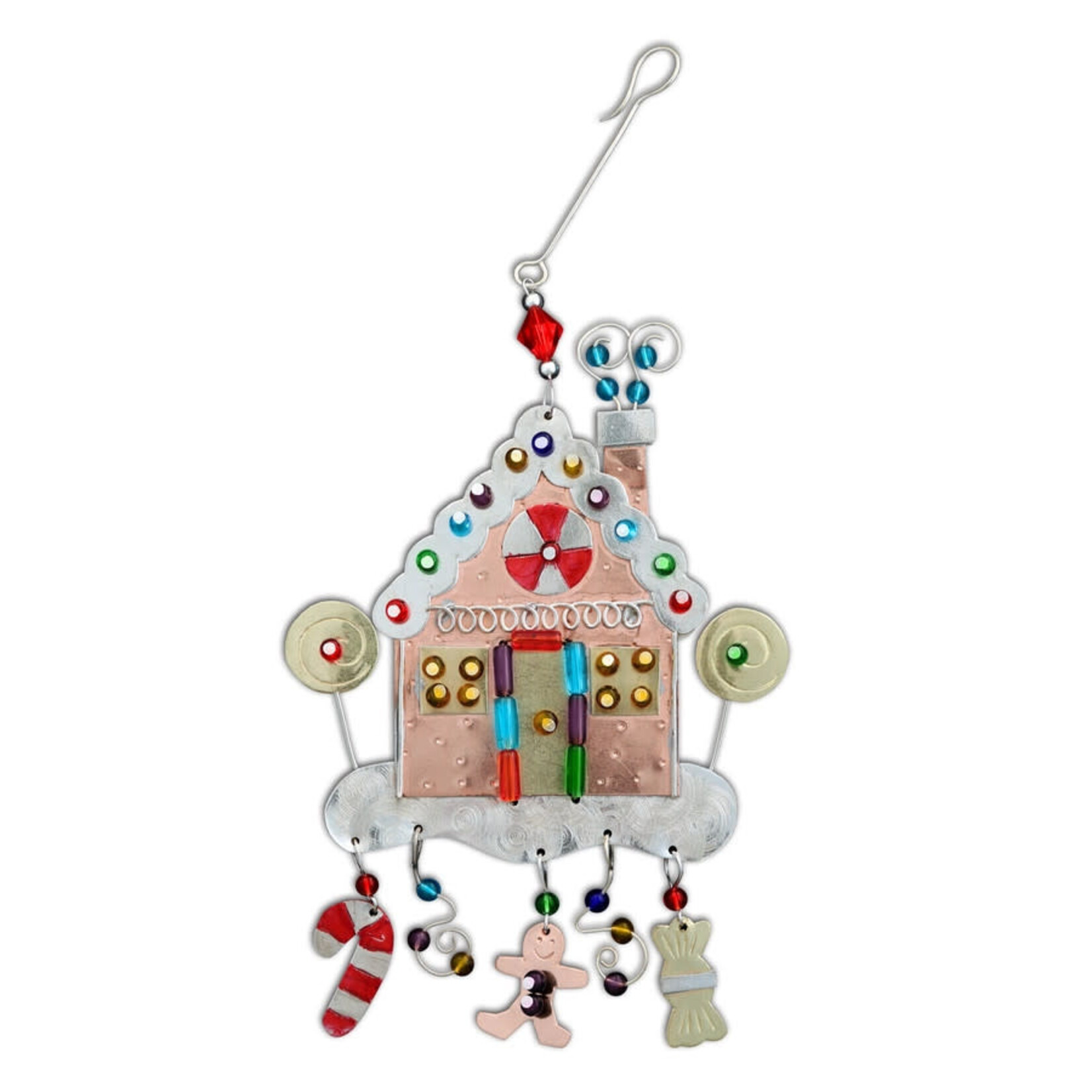 Pilgrim Imports Candyland Cottage Ornament