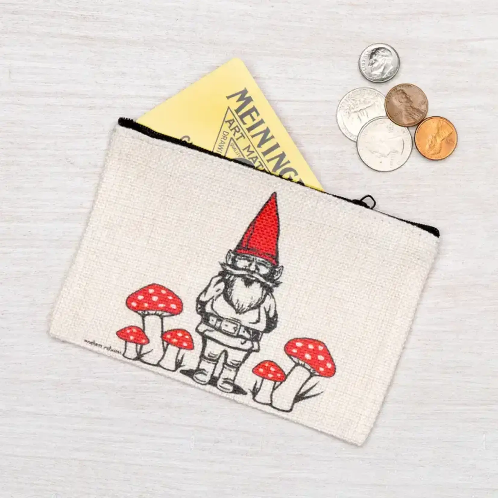 Counter Couture Gnome Zipper Pouch