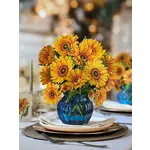 FreshCut Paper Sunflowers Pop Up Bouquet