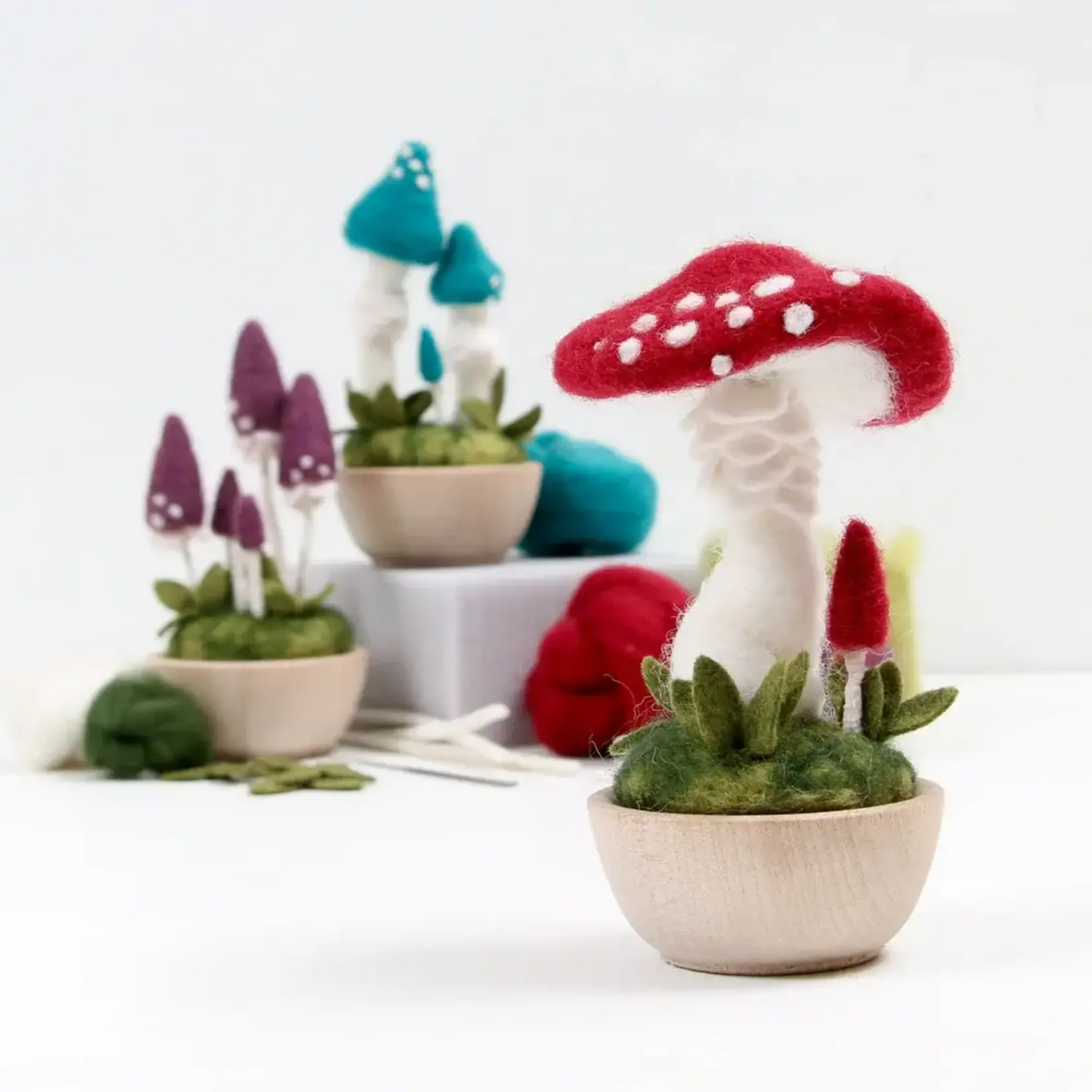 Benzie Design Crimson Toadstool Felting Kit