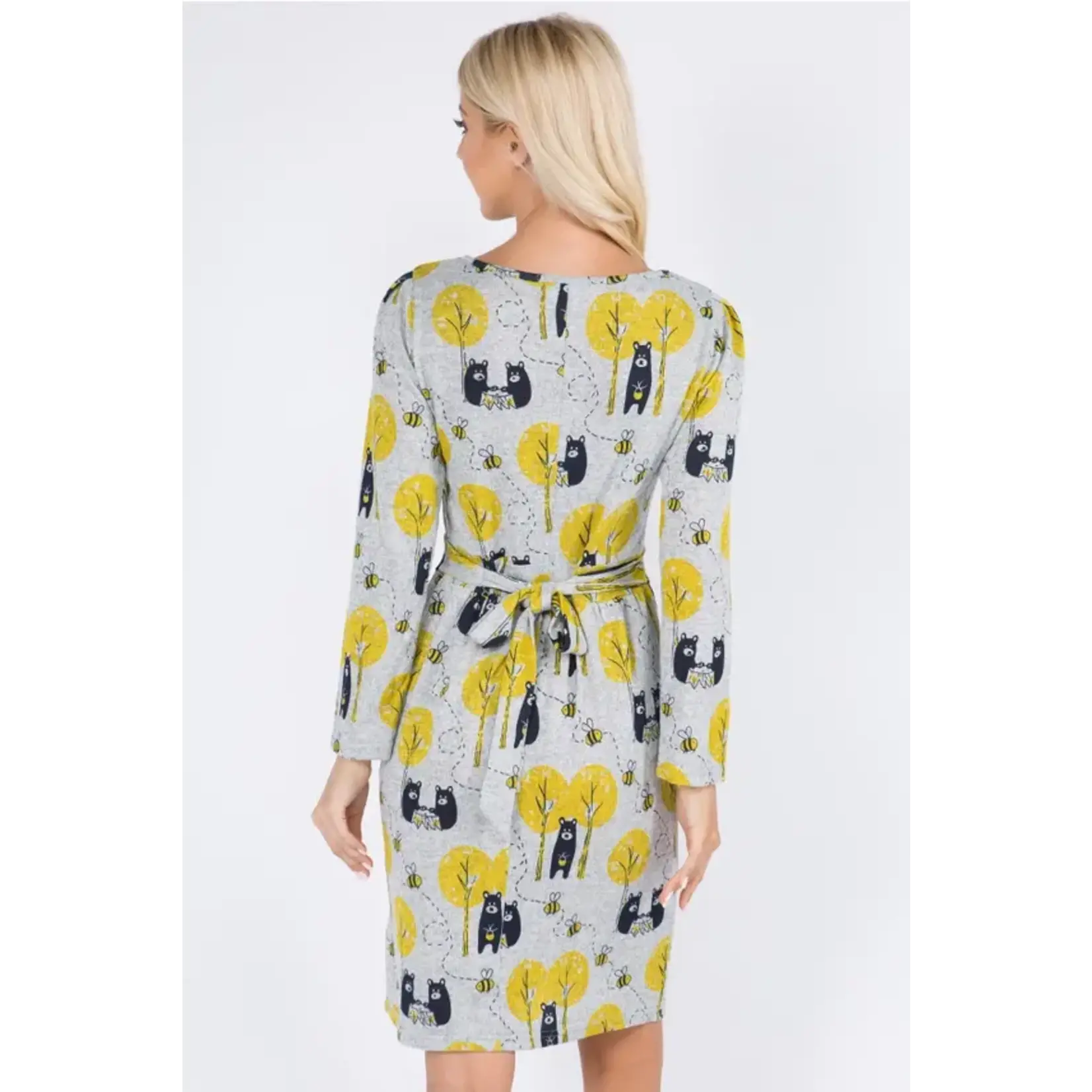 SM Wardrobe Honey Bee Tunic Dress