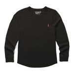 Wolverine Black Classic Long Sleeve Pocket Tee