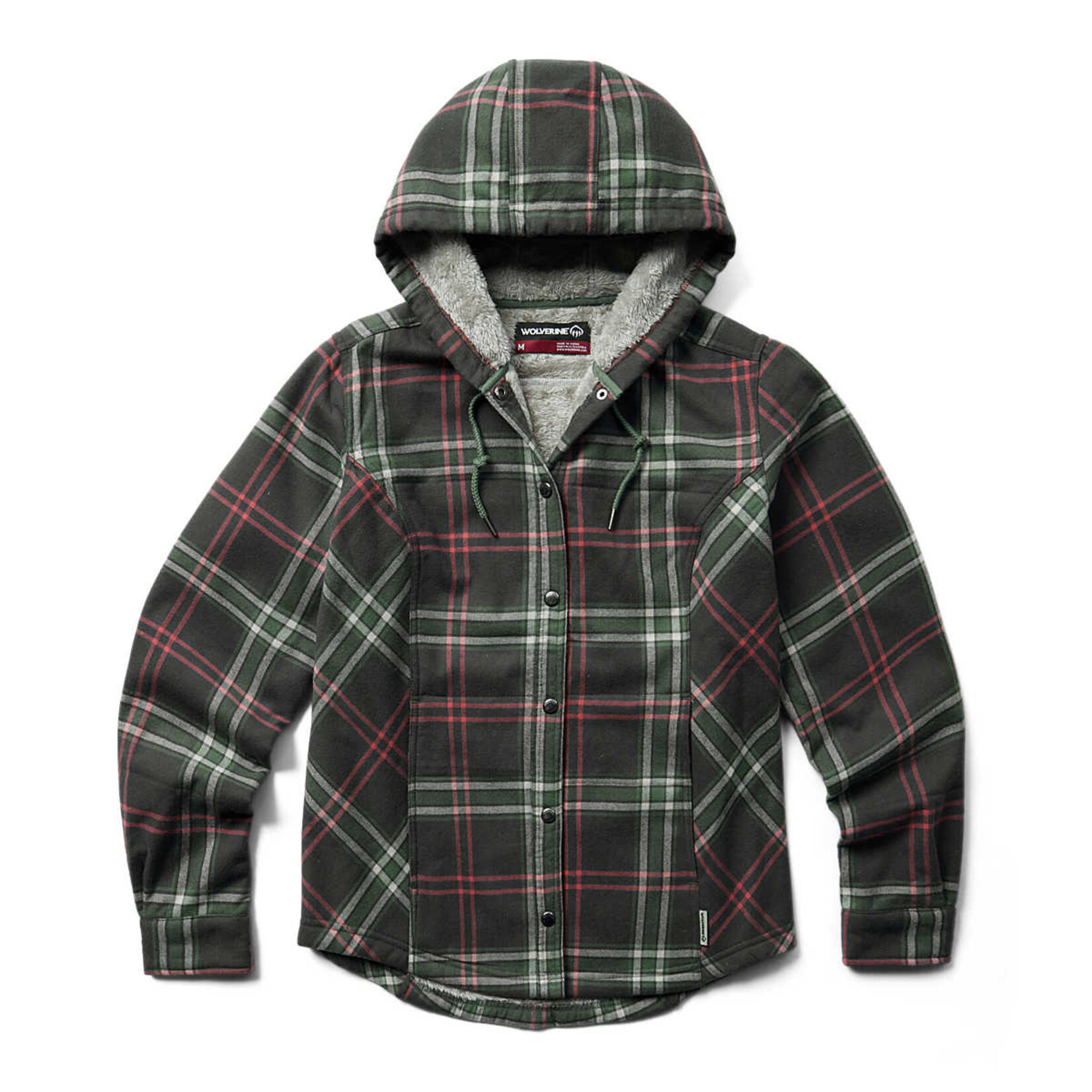 Wolverine Shadow Plaid Cheyenne Sherpa Jacket