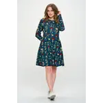 SM Wardrobe Mushroom Print Tunic Dress