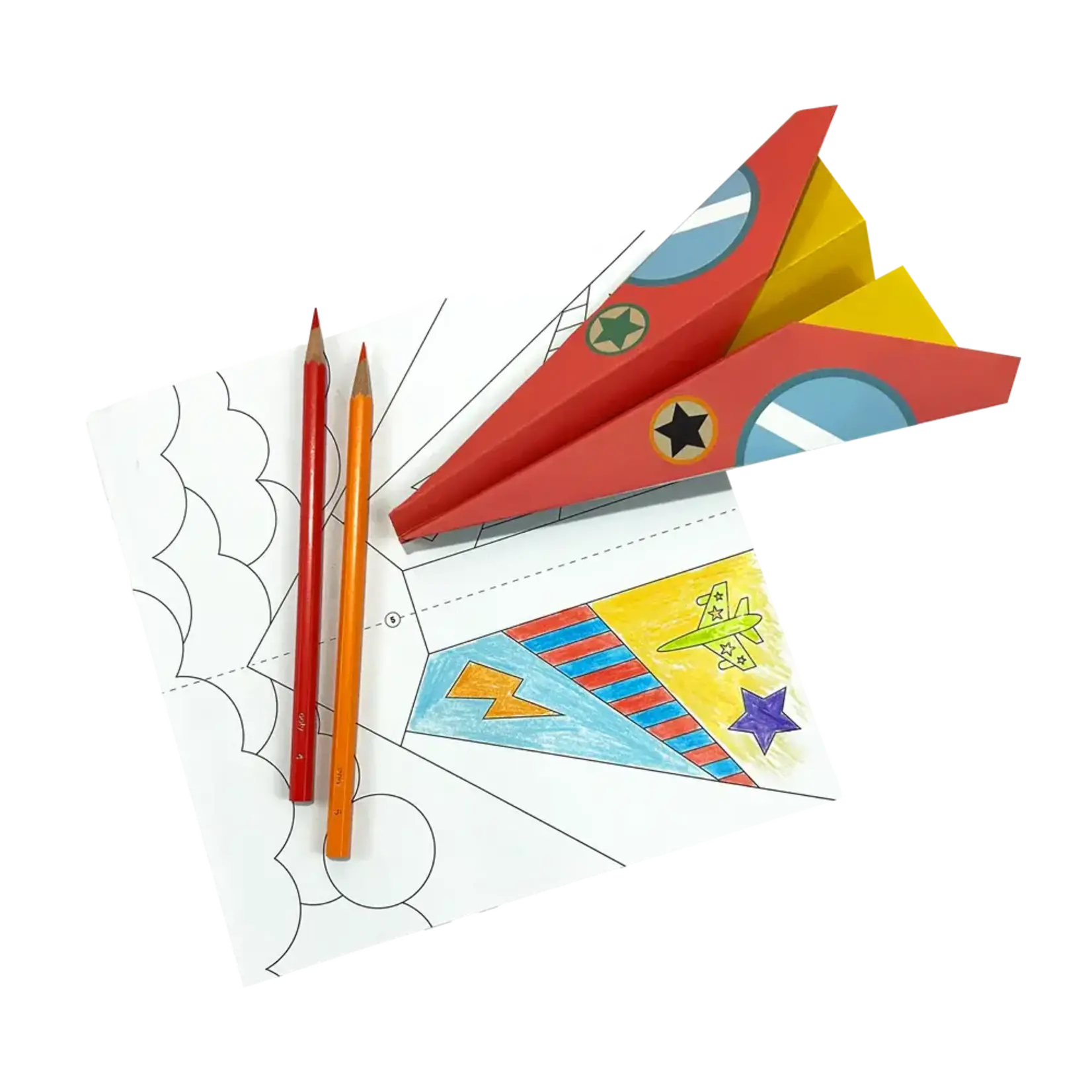 Ooly DIY Paper Airplanes Set