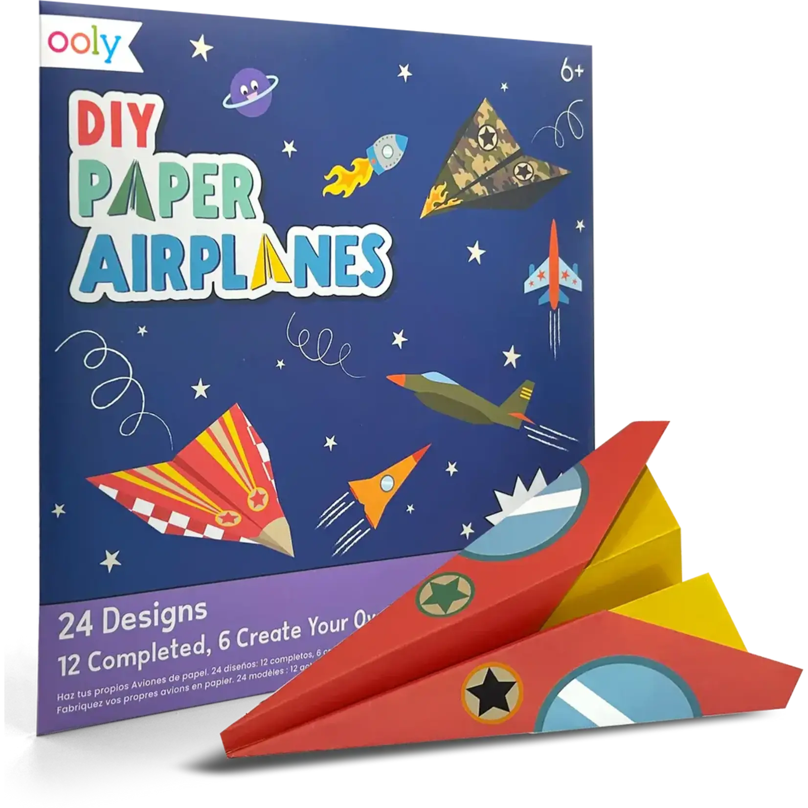 Ooly DIY Paper Airplanes Set