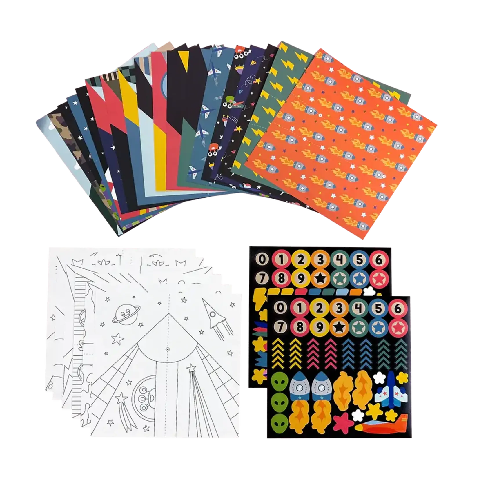 Ooly DIY Paper Airplanes Set