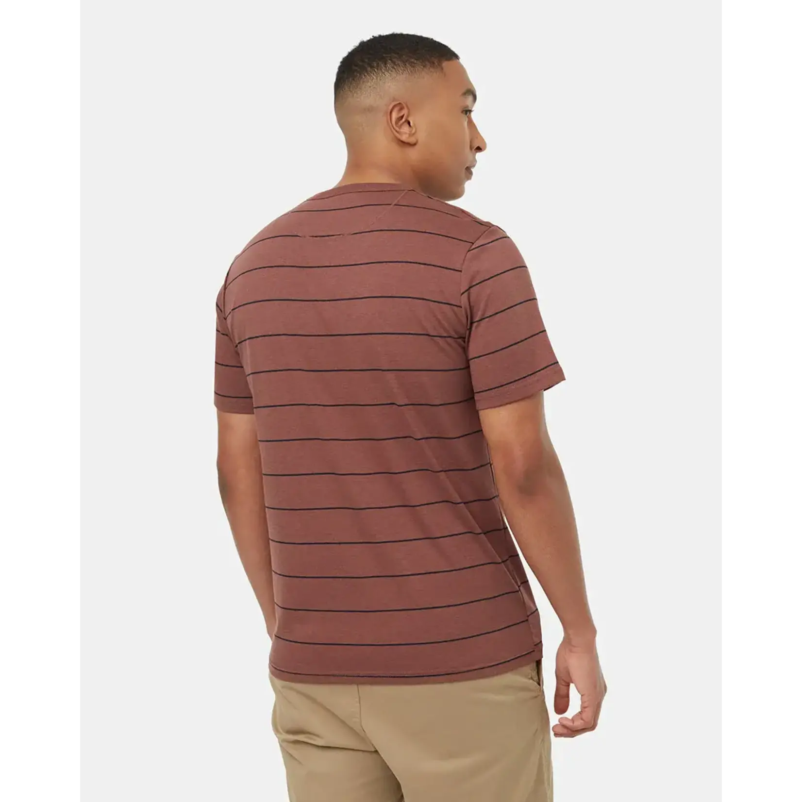 TenTree International Mesa Red TreeBlend Stripe Tee