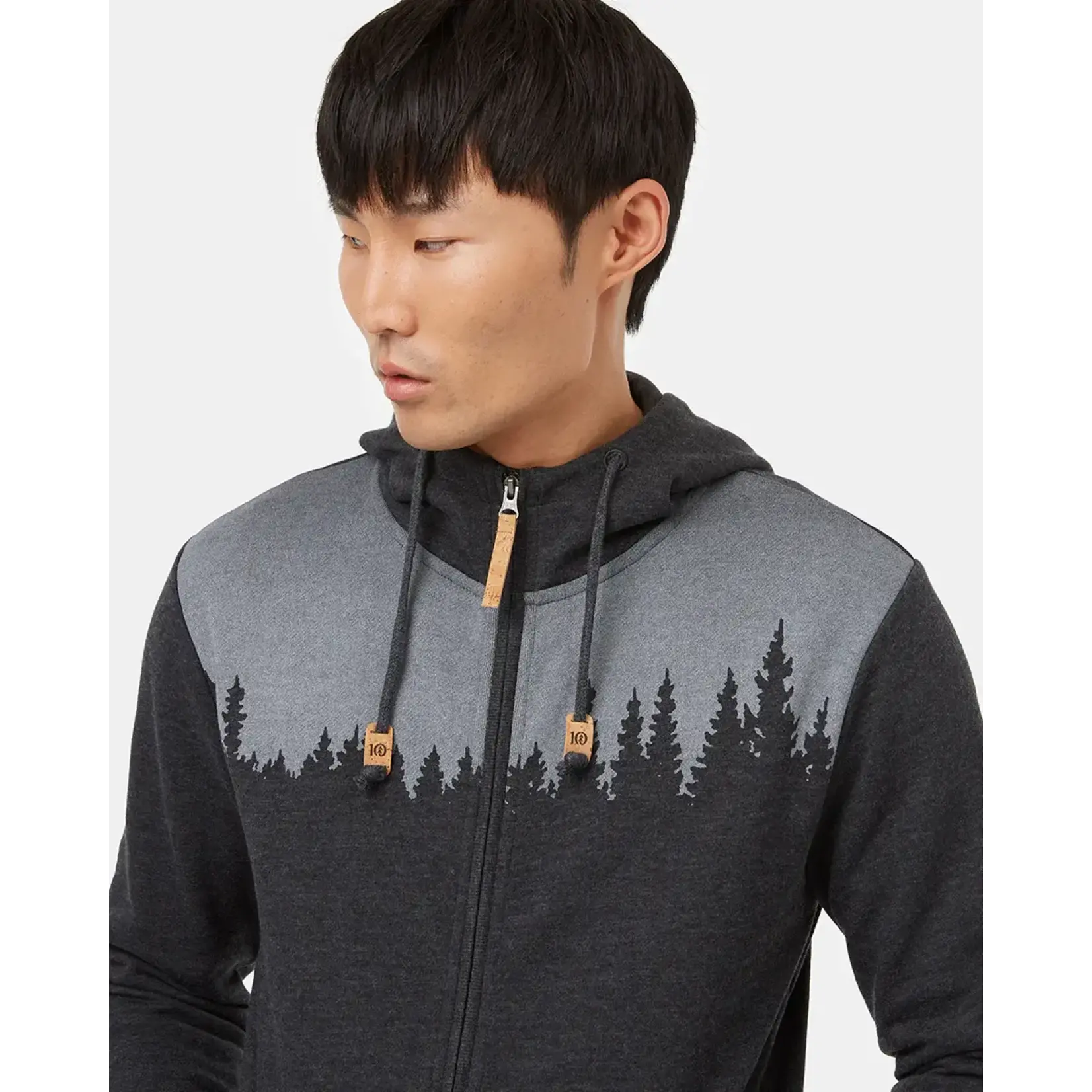 TenTree International Meteorite Black Juniper Zip Hoodie